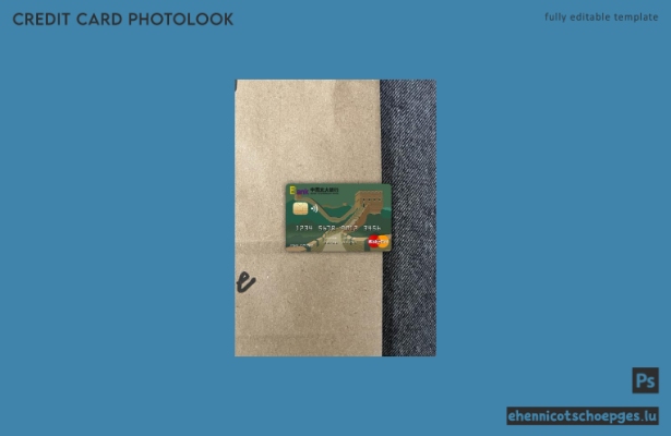 China Everbright Bank Mastercard Fotolook-Beispielvorschau